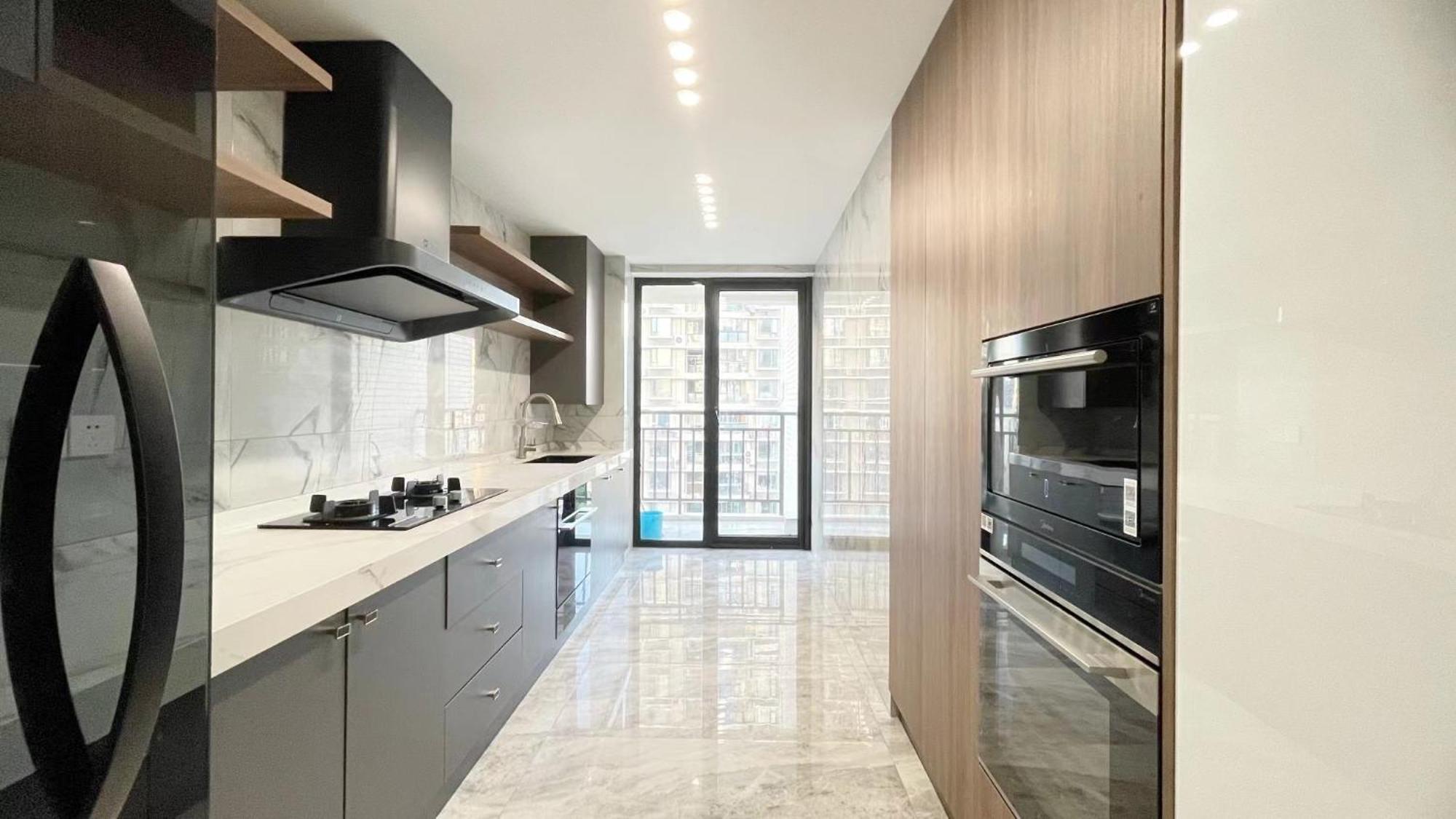 Appartamento Eastern Hub - Jingan Temple Branch Yige French Window, Three Bedrooms, Double Balcony, Near Hang Lung Plaza People's Square Shanghai