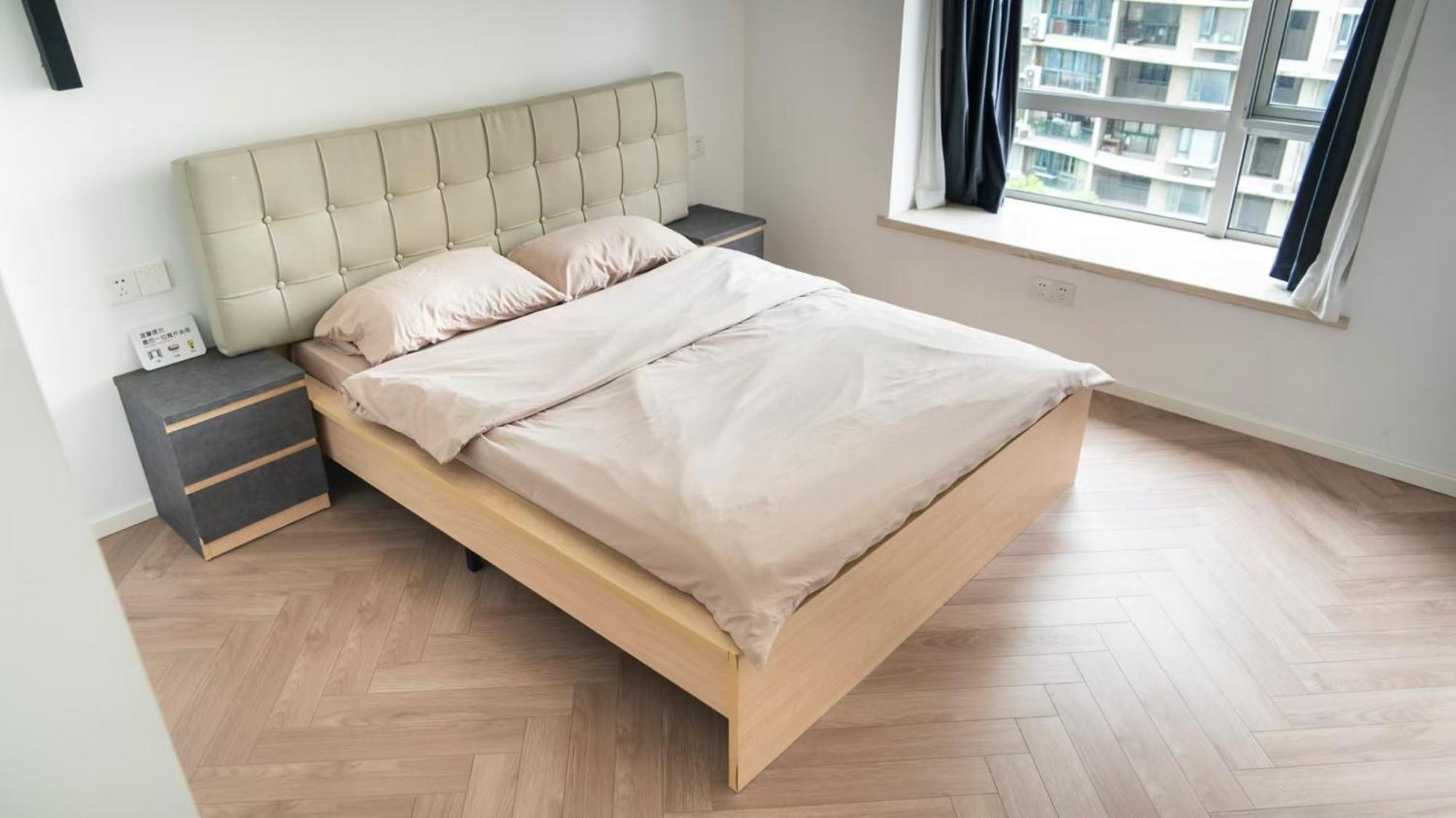 Appartamento Eastern Hub - Jingan Temple Branch Yige French Window, Three Bedrooms, Double Balcony, Near Hang Lung Plaza People's Square