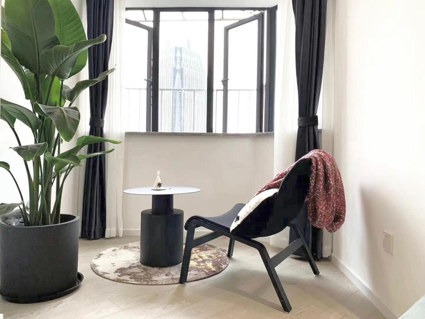Appartamento Eastern Hub - Jingan Temple Branch Yige French Window, Three Bedrooms, Double Balcony, Near Hang Lung Plaza People's Square Shanghai