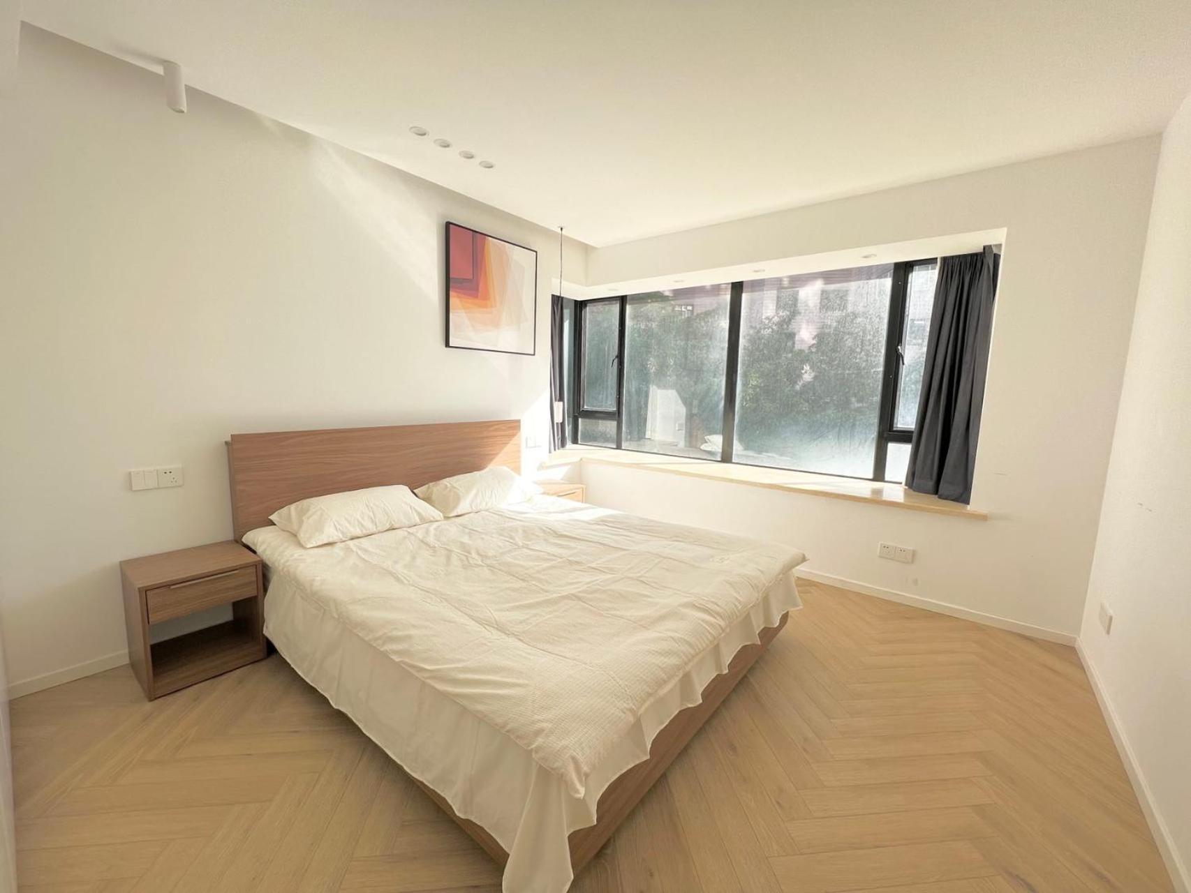 Appartamento Eastern Hub - Jingan Temple Branch Yige French Window, Three Bedrooms, Double Balcony, Near Hang Lung Plaza People's Square Shanghai